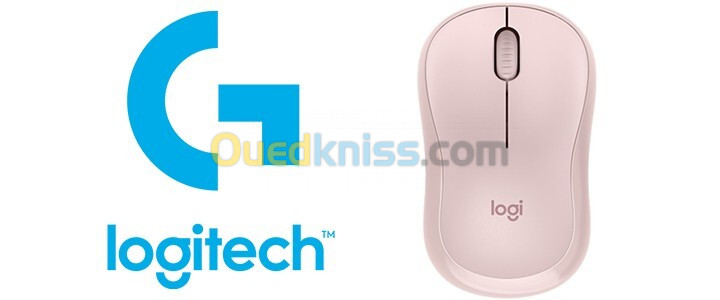 SOURIS LOGITECH SANS FIL M220 ROSE