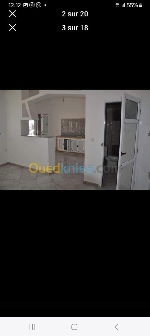 Location Appartement F3 Tlemcen Hennaya