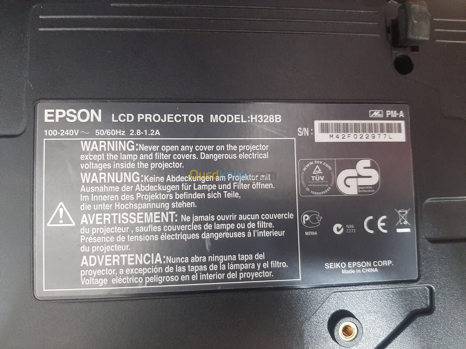 DATA SHOW EPSON EB-S72