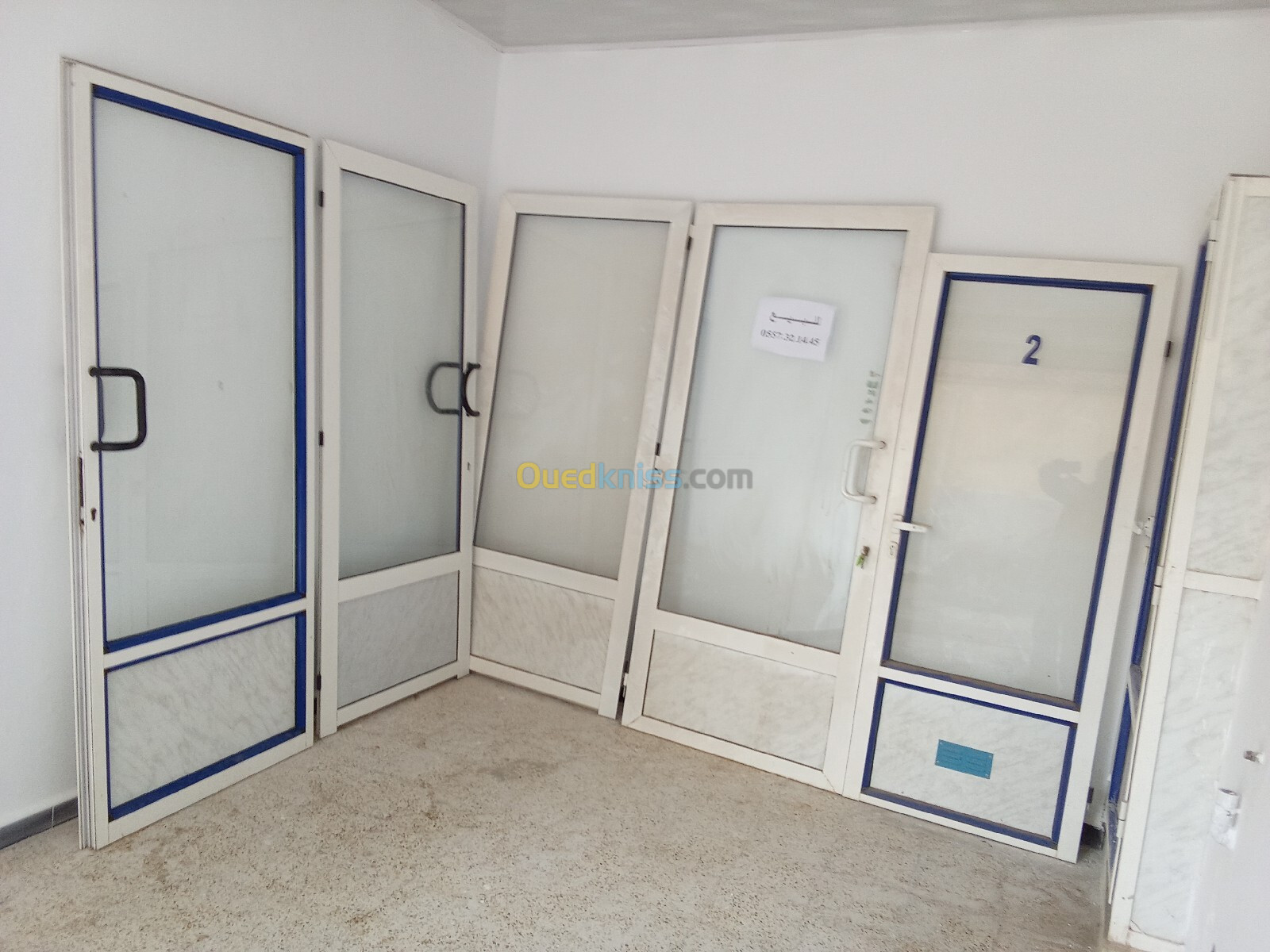 Vente des portes en aluminium