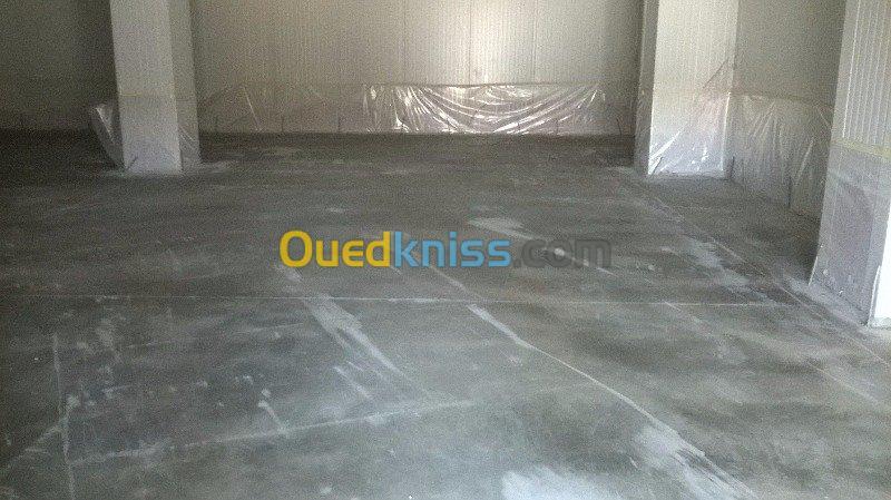 Dallage industrielle,epoxy sol