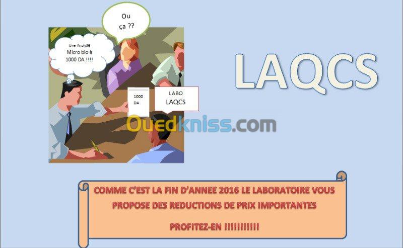 laboratoire contrôle qualité 