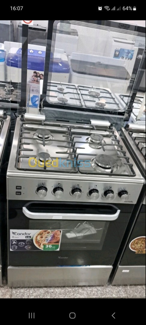 PROMOTION CUISINIÈRE CONDOR RAVIOLA 60CM INOX