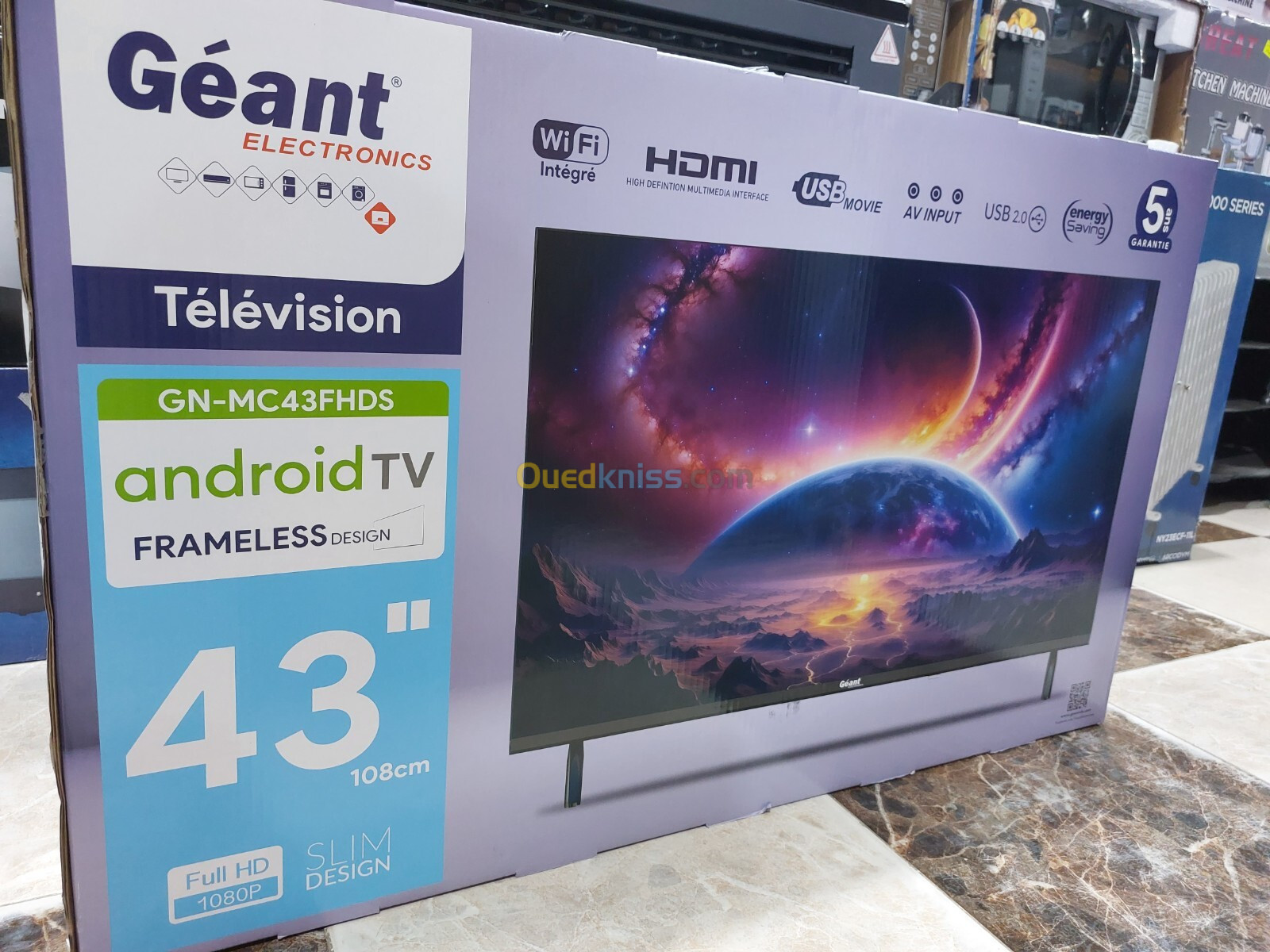 PROMOTION TV GÉANT 43" ANDROID 14