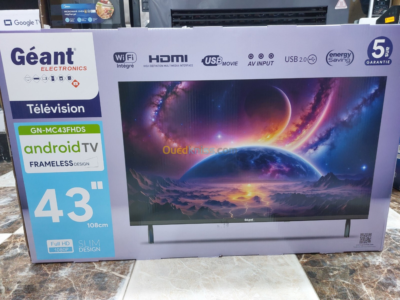 PROMOTION TV GÉANT 43" ANDROID 14