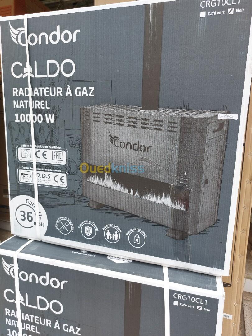 PROMO CHAUFFAGE CONDOR 10KW AVEC DÉTECTEUR DE MONOXYDE DE CARBONE 