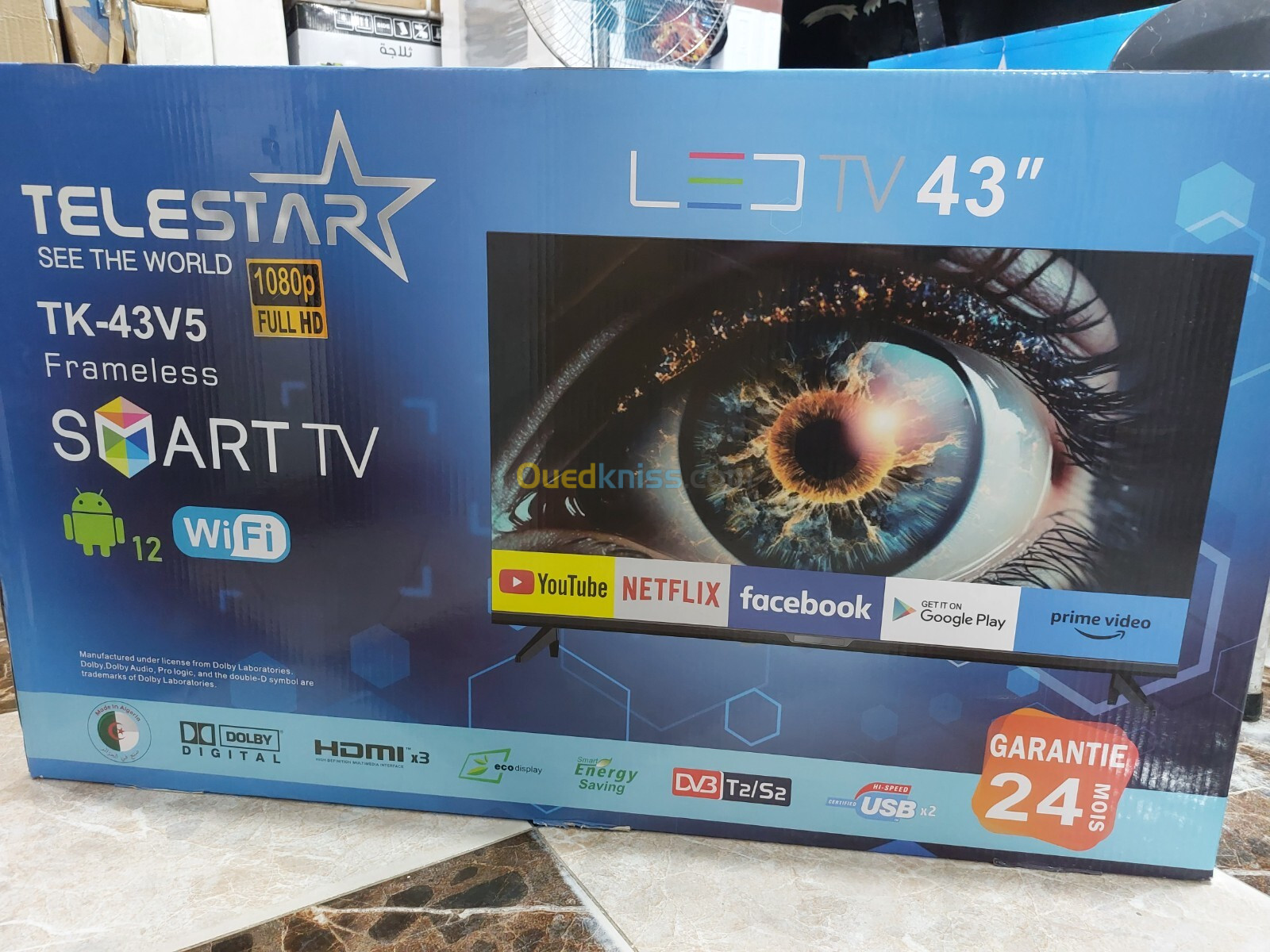 PROMO TV TELESTAR 43" ANDROID 