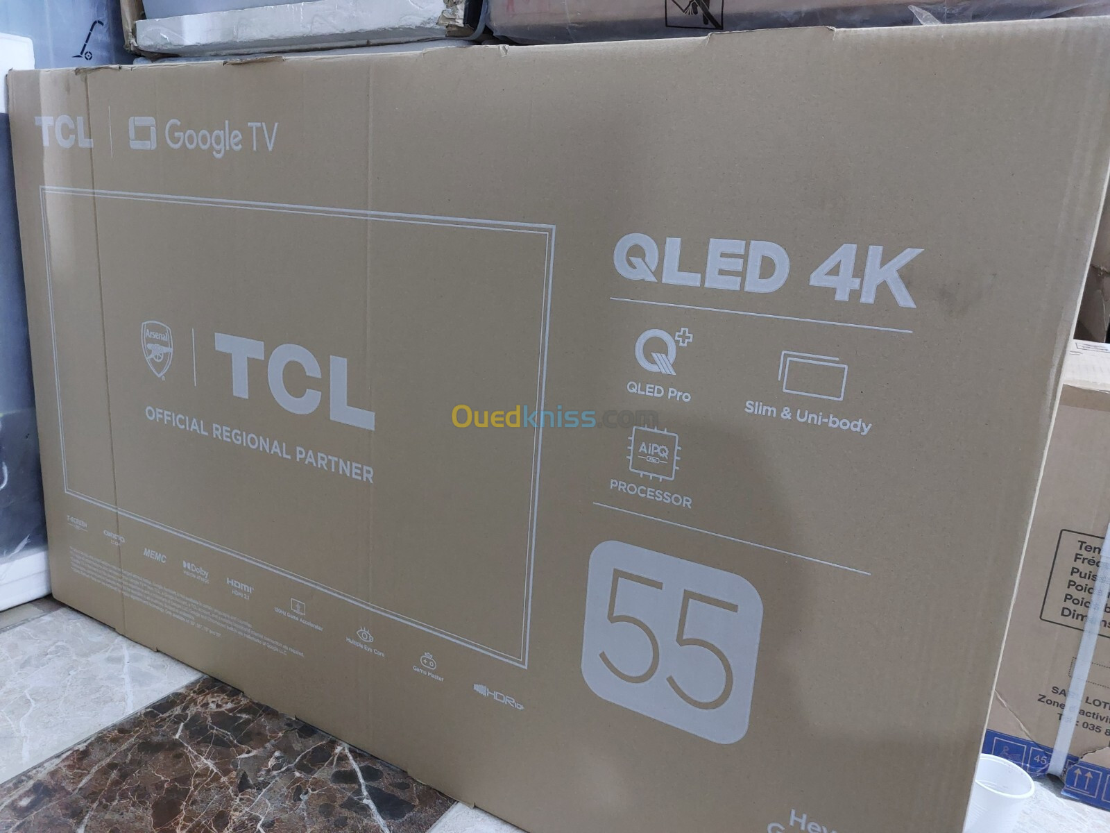 PROMOTION TV TCL 55" QLED 4K (55C655)