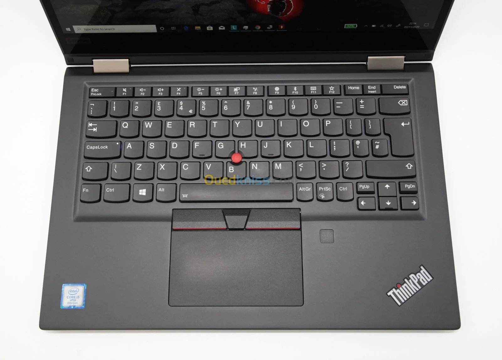 Lenovo ThinkPad yoga L390 i5vpro 8365u 360 TACTILE Avec Stylo