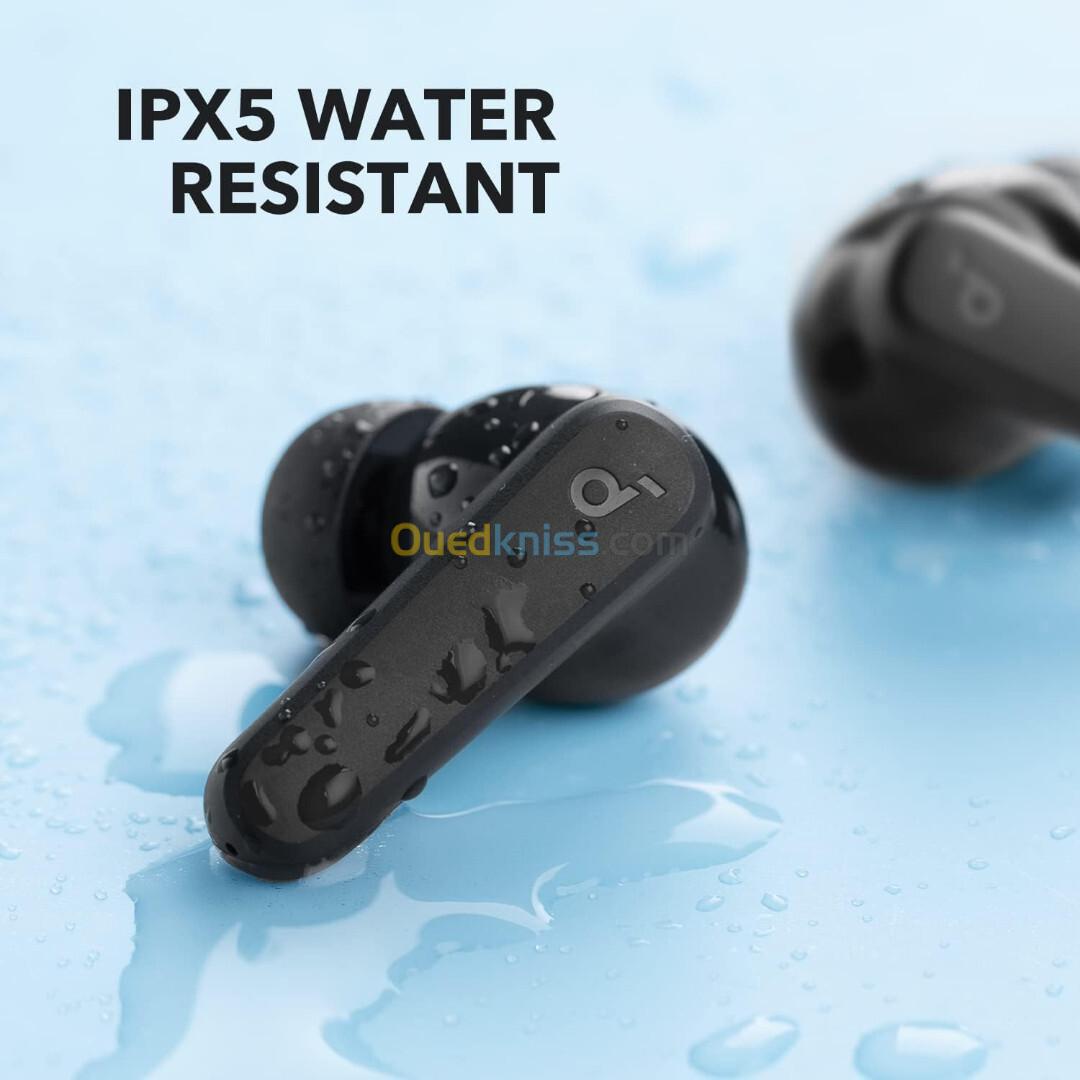 Ecouteur sans-fil Bluetooth 5.3 Earbuds Etanche IPX5 SOUNDCORE By Anker R50i avec 4 microphones