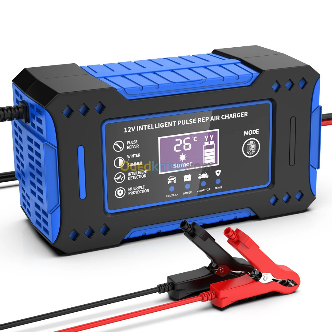 Chargeur rapide de batterie de voiture LCD réparation de batterie SnapPulse 12v 6A