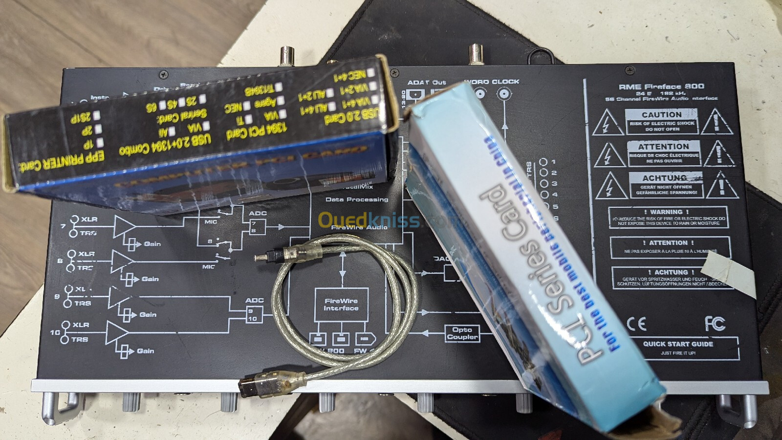 carte Son RME fair face 800 Pro Haut Qualité 