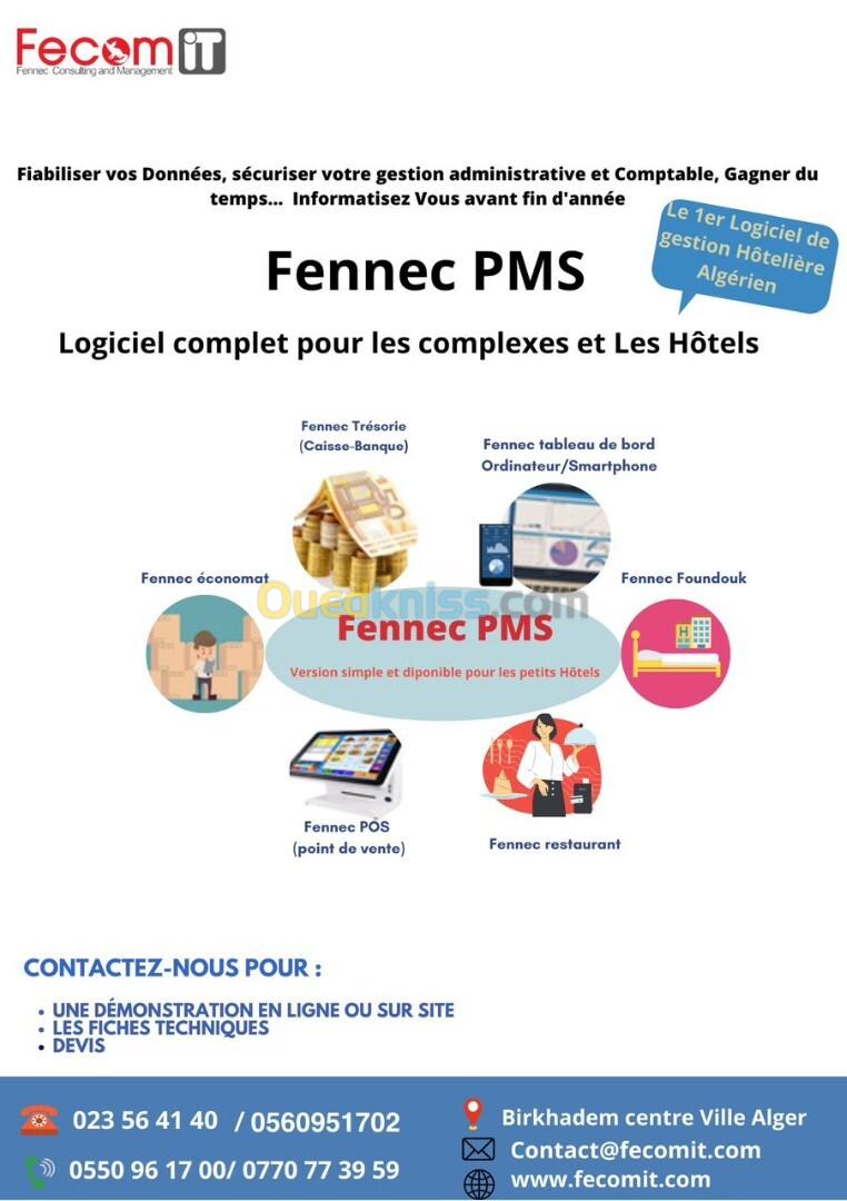 Logiciel de gestion d'hébergement 