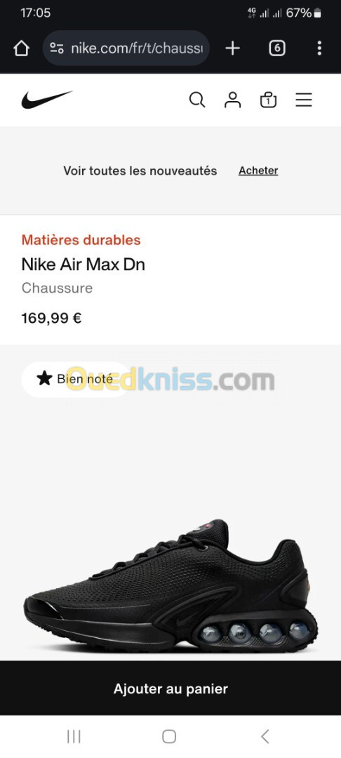 Air max Dn pointure 42 neuf 