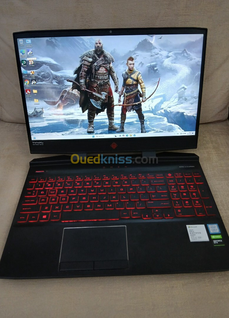 HP OMEN GAMING I5 9300H GTX 1660TI 6GB SSD 512GB ECRAN 15.6 144HZ