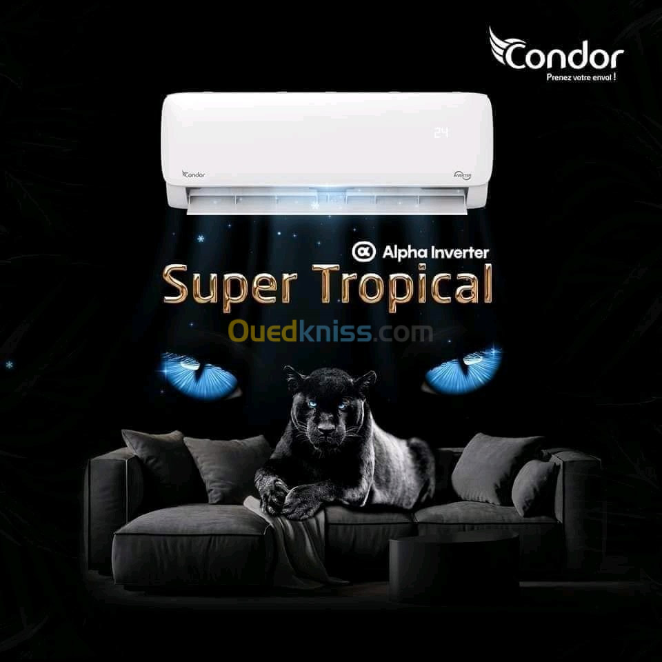 CLIMATISEUR CONDOR 18000 BTU SUPER TROPICAL ALPHA INVERTER 