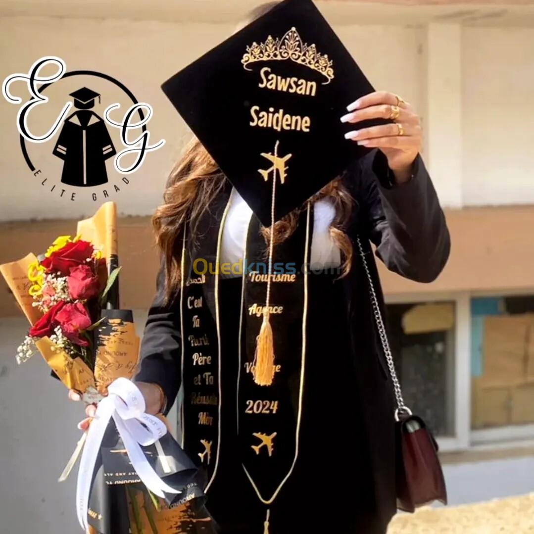 Tenue et robe de graduation  لباس التخرج