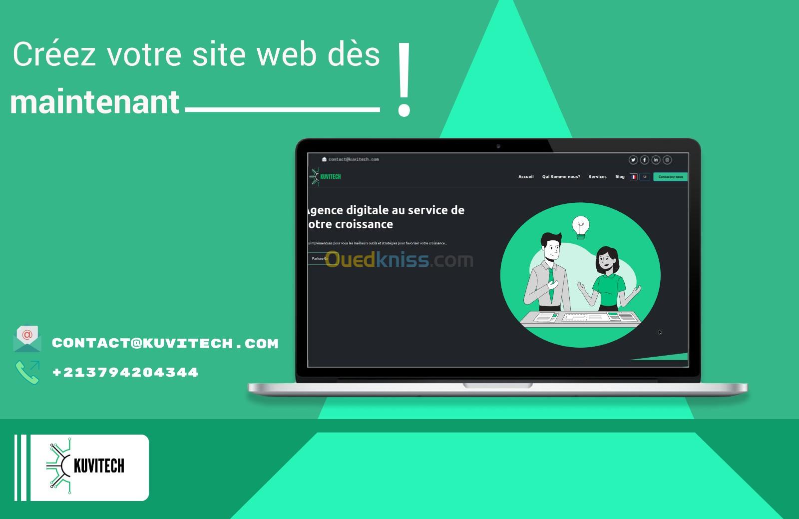 Création de site web en algérie (-60%)