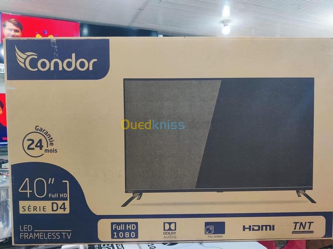 Télévision condor 32 40 43 pus