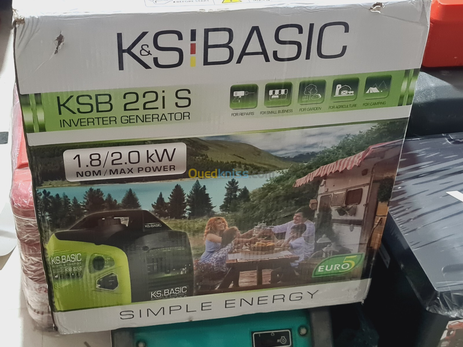 groupe électrogène portatif inverter silencieux KSB 22i S (Germany)