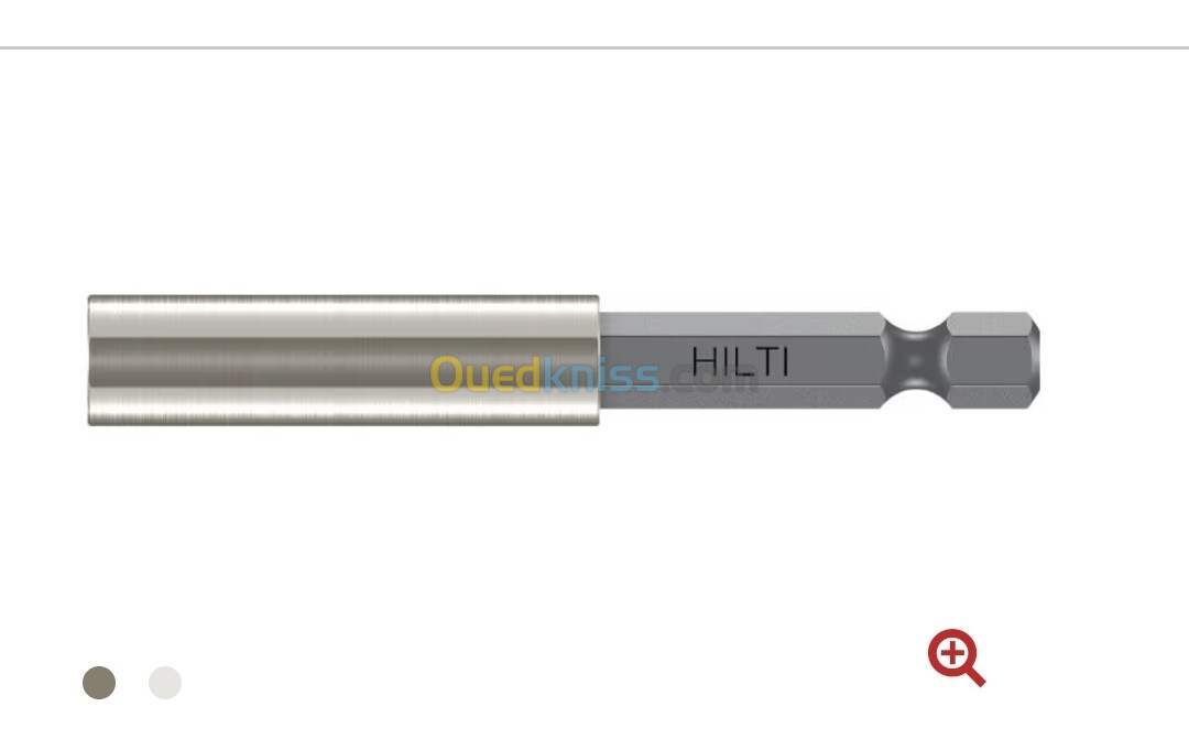 Porte embout magnétique 75mm en inox HILTI S-BH 75 1/4" M (Switzerland)