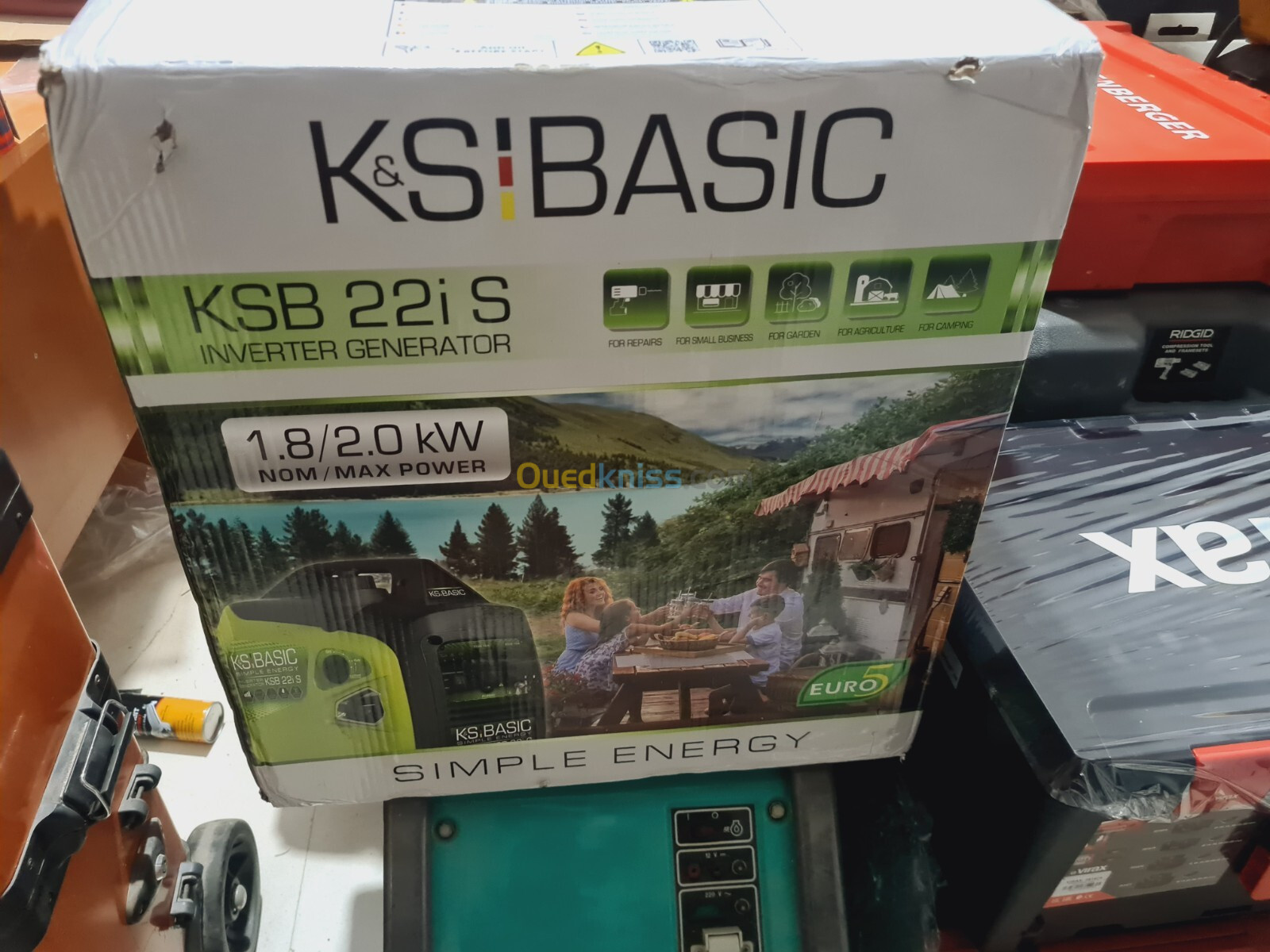 groupe électrogène portatif inverter silencieux KSB 22i S (Germany)