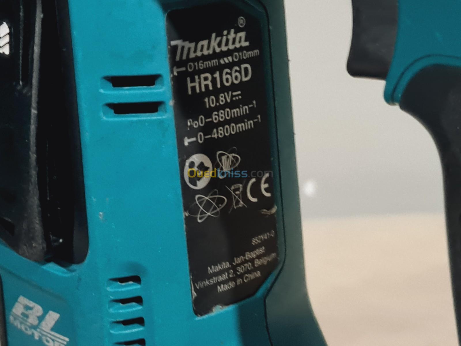 Kit MAKITA 3 pièces 12V perforateur + Visseuse + laser vert (BL-2020)