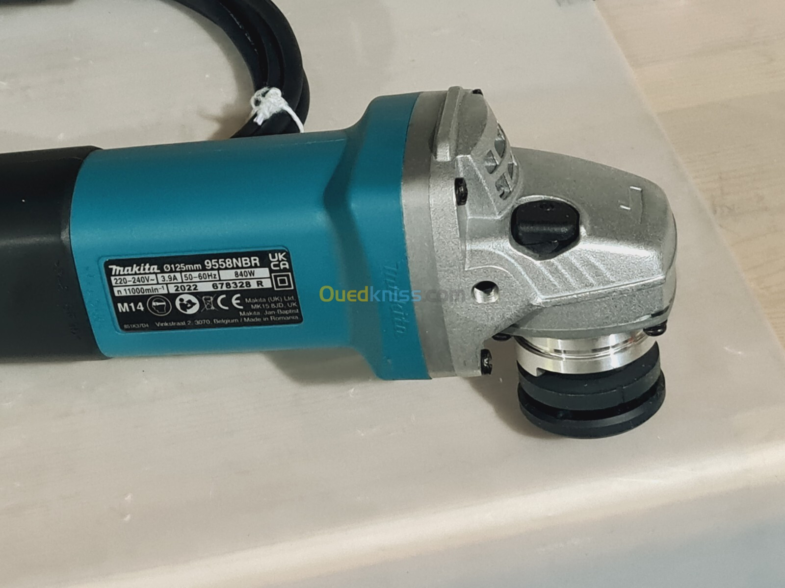 Meuleuse d'angle 125mm 840W MAKITA 9558NBR (2022-Romania)