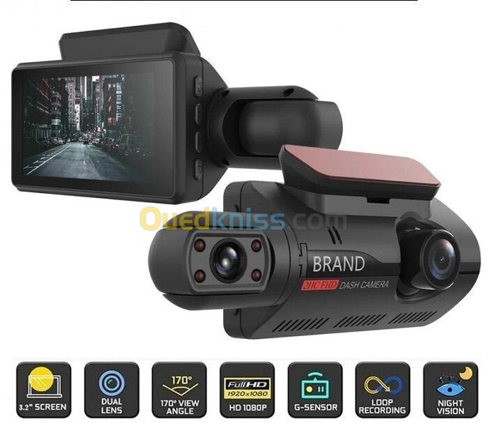 CAMERA VEHICULE BLACKBOX DVR + SD CARD / REF : 3971