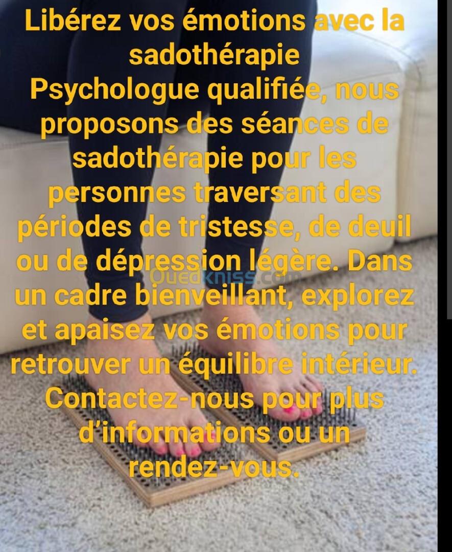 Psychologue qualifiée  pratique la Sadhu thérapie /sadhu board / لوحة المسامير 