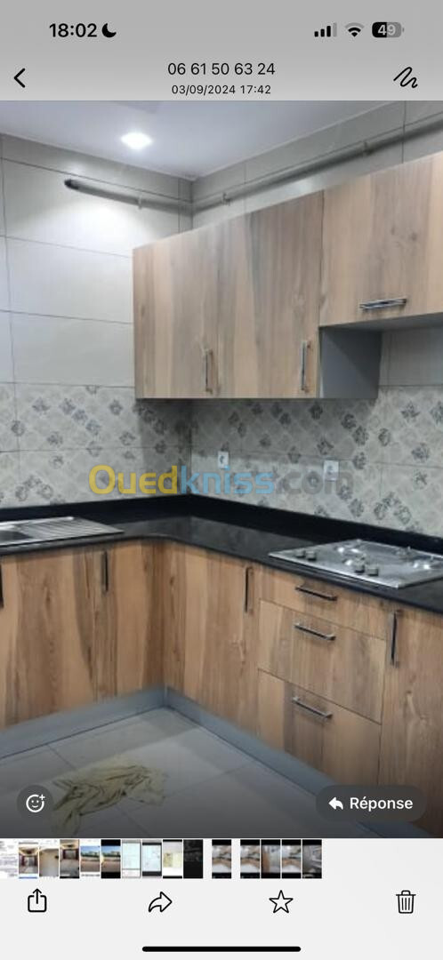 Vente Appartement F3 Alger Baba hassen