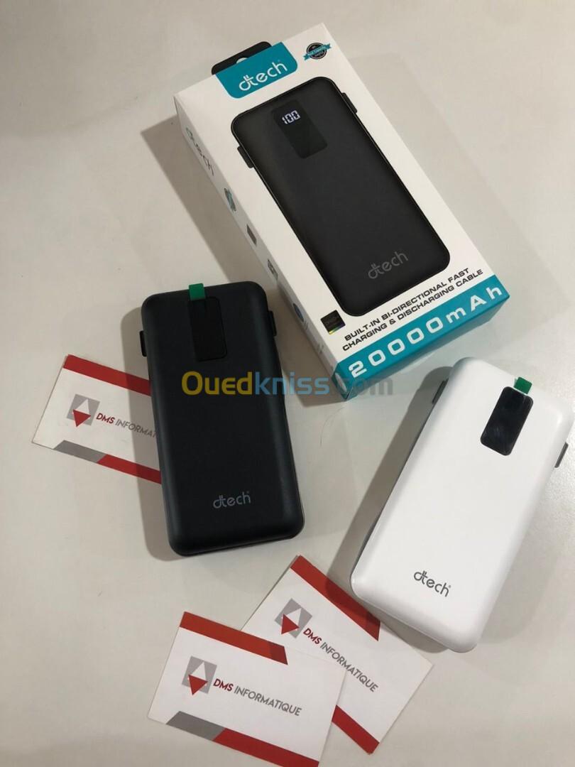 POWER BANK D-TECH 20000 mAh