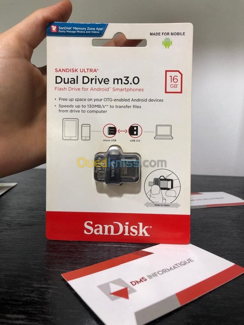 Flash dique SANDISK 16Go 3.0