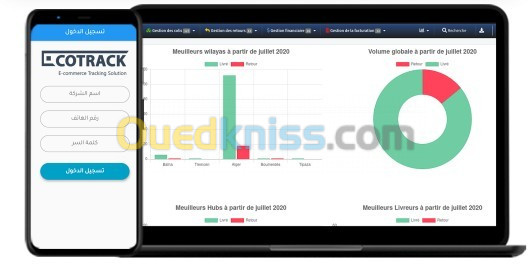  Offre de service / ecotrack ( la meilleure plateforme de livraison)