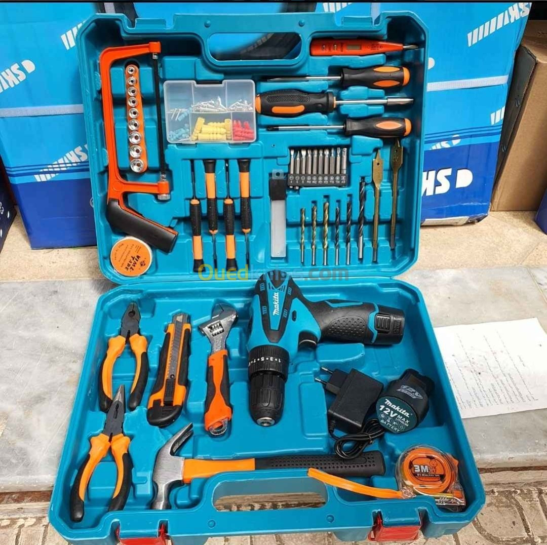 Kit visseuse makita 12v 108pcs