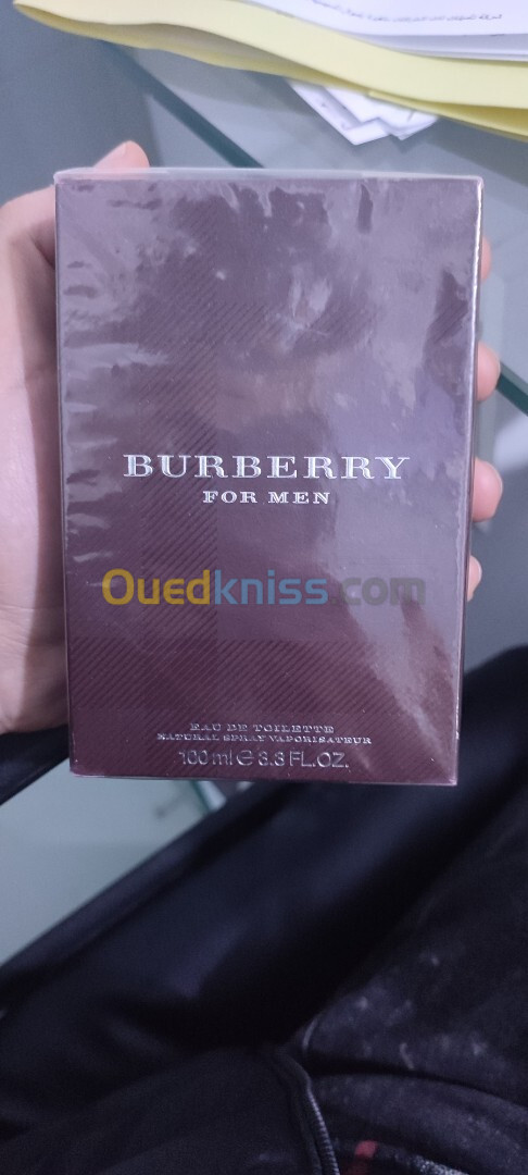 Eau de toilette Burberry original pour homme 100 ml venu d'Italie 