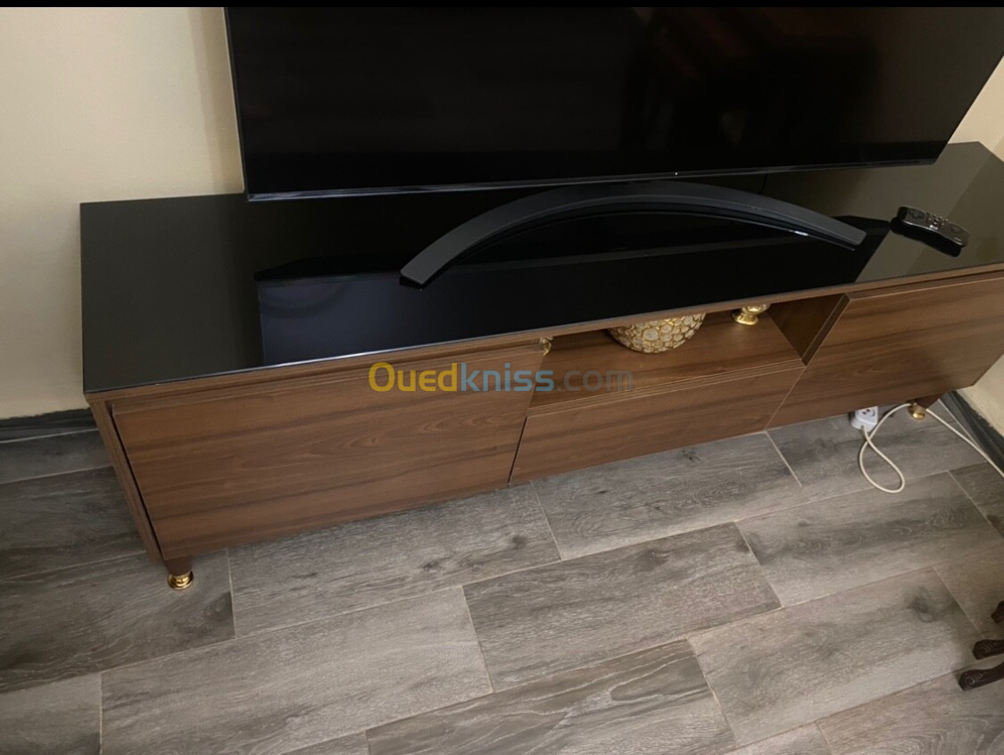 Ensemble Table TV Scandinave + Table Basse