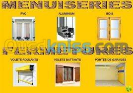 menuiserie PVC et aluminiume 