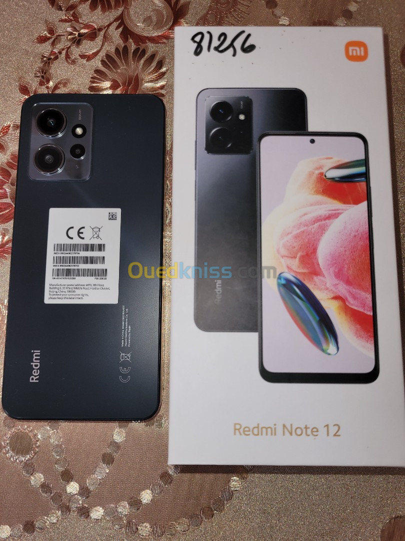 Redmi note 12 global Téléphone