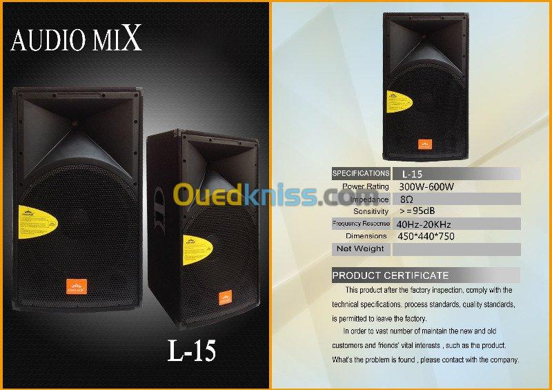 ENCEINTE PASSIVE AUDIOMIX  L-15