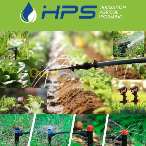 Vente De Matériel Et D'outils D'irrigation ,Agricole ET Tous Types De Pompes ET Hydraulique