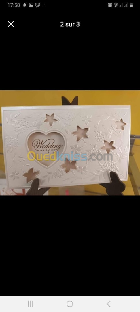 Carte Invitation mariage 