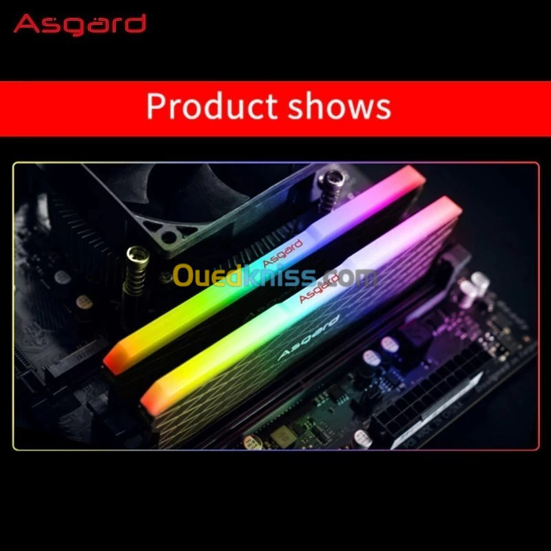 Ram Asgard 8GB 3200MHZ RGB ( 8GBx2 ) 16GB