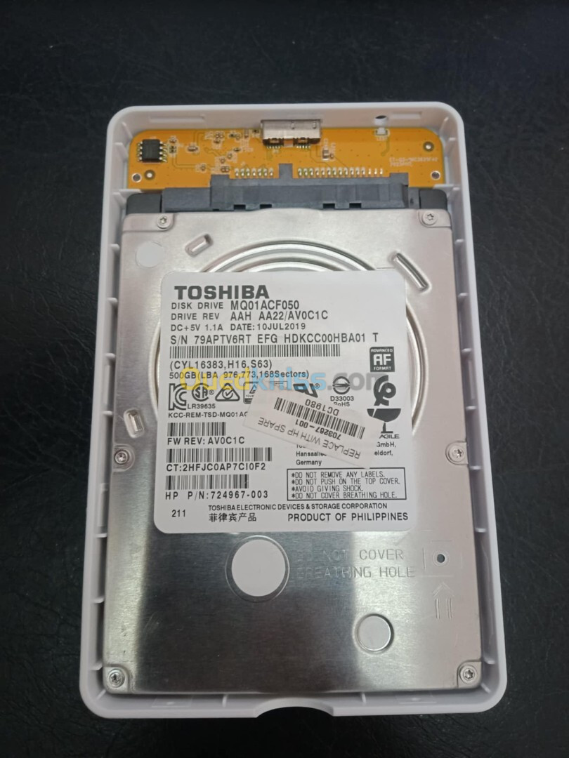 Disque dur externe toshiba