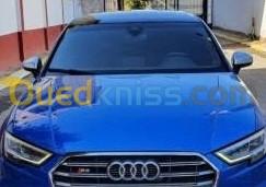 Capo  Audi A3 S3 bleu gauloise