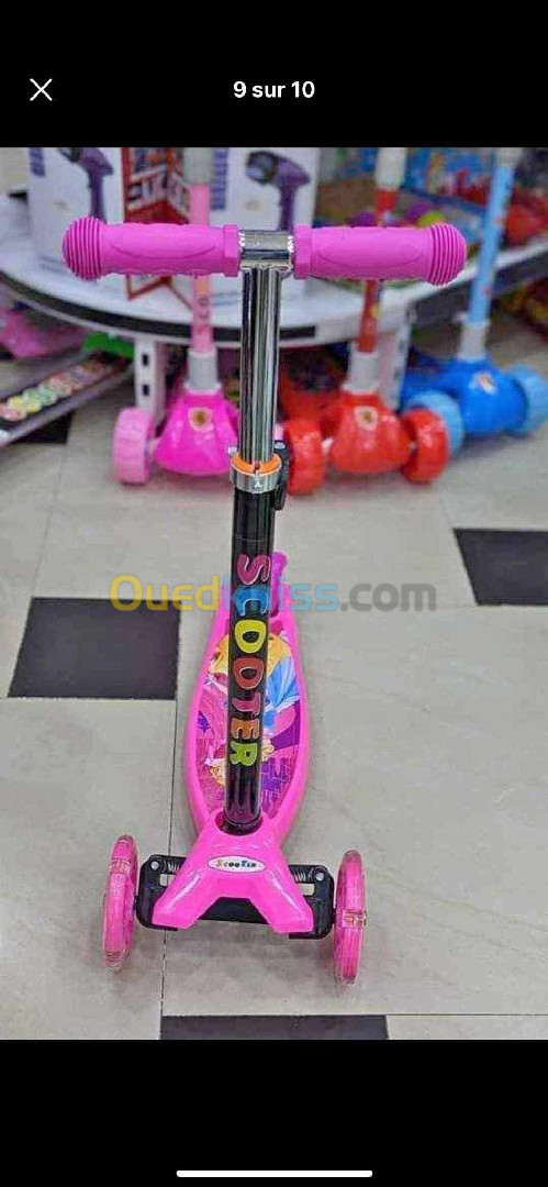 Trottinette enfant importation 2en1 skitboard nouveau modèle prix promo 4800 da 