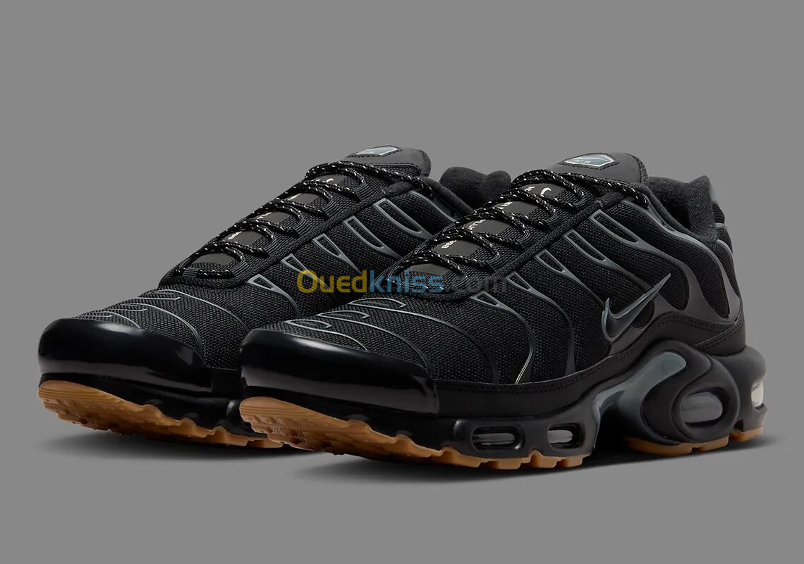 Nike Air Max Plus Black Grey Gum - Ref FV0385-001 Original اصلية Pointure 47 - 30.5 Cm