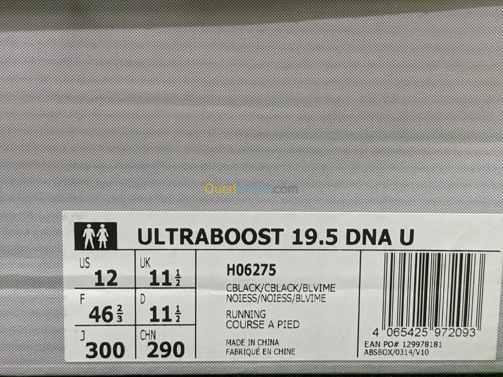 Adidas ULTRABOOST 19.5 DNA - Ref H06275 - Original اصلية - Pointure 46 2/3 / 30 CM
