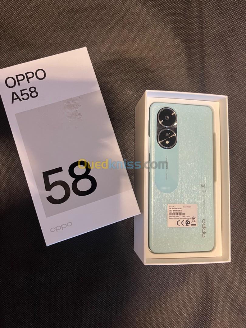 Oppo A 58 128Go/6Ram double puce 5G