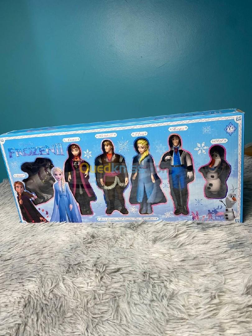 Ensemble de figurine Frozen 6 caractéres